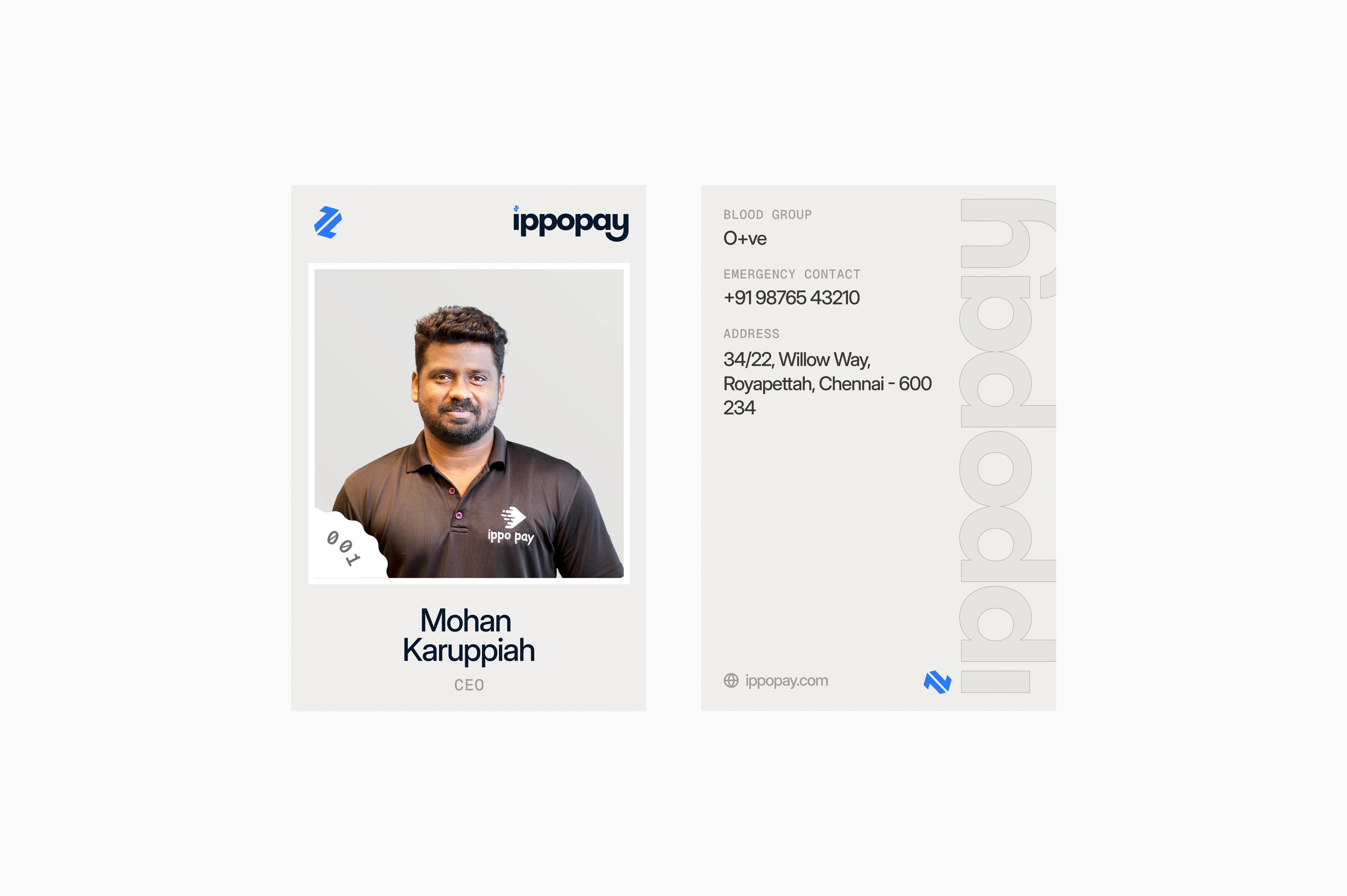ippopay branding - id-card.webp